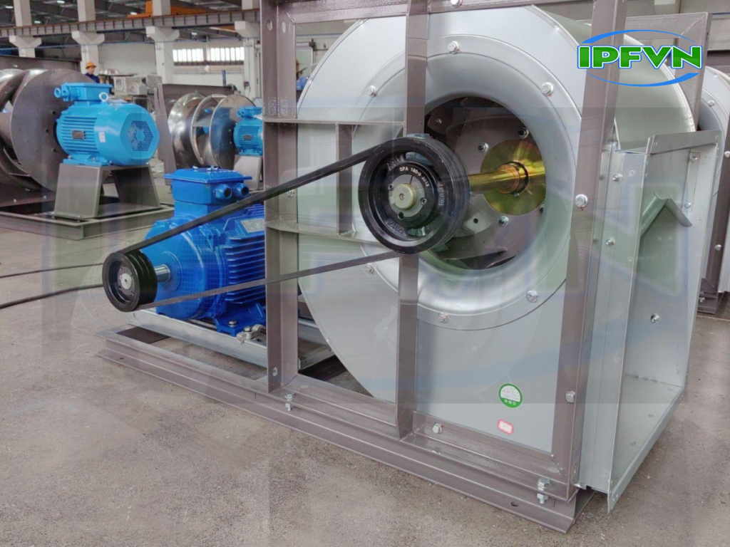 Quạt Ly Tâm Truyền Động Gián Tiếp Phù Hợp Với Những Điều Kiện Nào