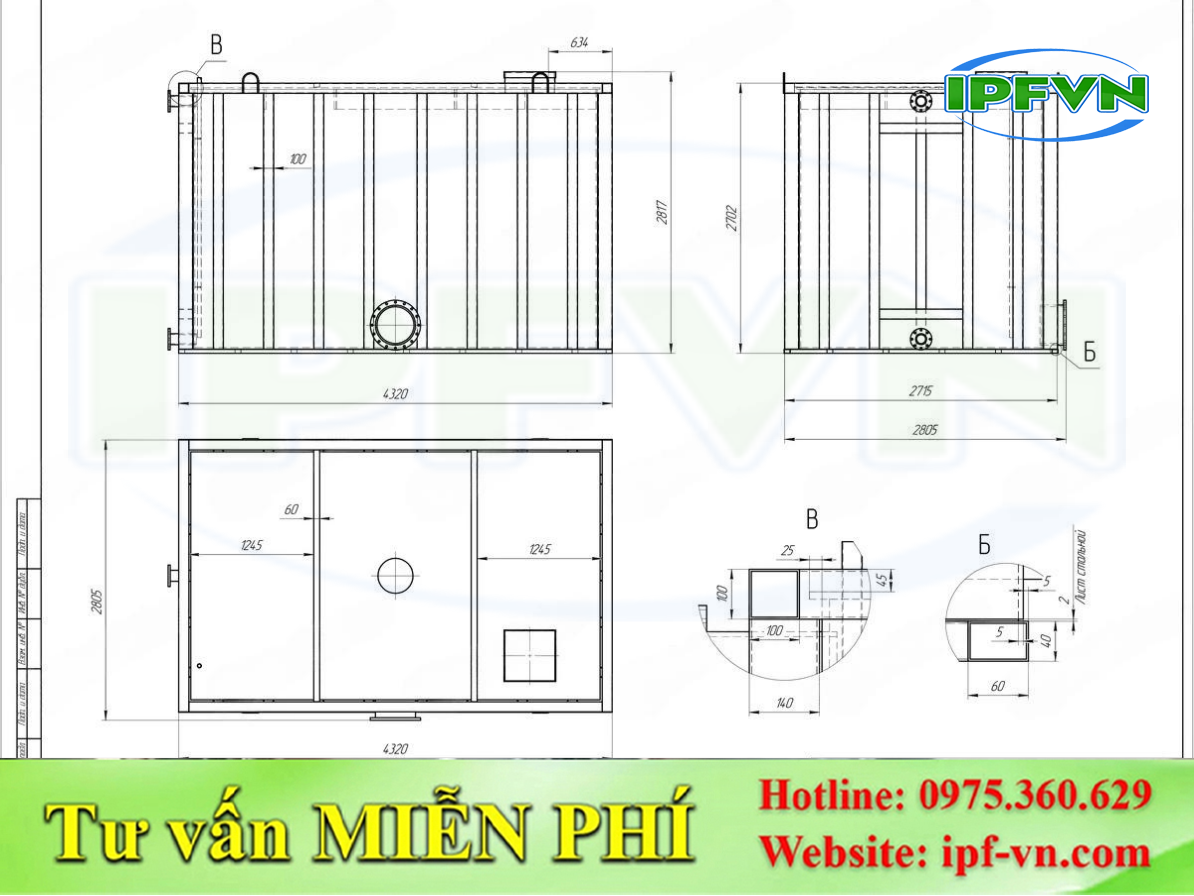 Gia Công Bể Nhựa PP Theo Yêu Cầu Cần Xác Định Những Thông Số Nào?